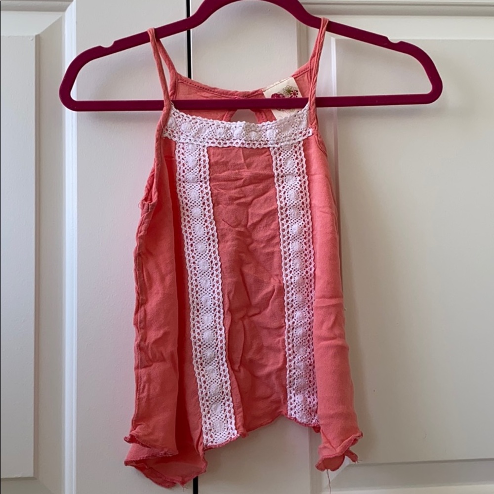 Pink tank top
